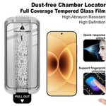 IMAK Tempered Glass For Xiaomi 17  /  17 Pro Full Screen Protector Full Glue Film with Dust-free Installation Tool (Fingerprint Unlock)