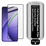 IMAK Härdat Glas För Oppo K13 Turbo 5G / K13 Turbo Pro 5G Helskärmsskydd Helhäftande Film med Dammfritt Monteringsverktyg (Fingeravtryckslåsning)