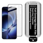 IMAK För Xiaomi Redmi K80 Ultra 5G Härdat Glas Helskärmsskydd Helhäftande Film med Dammfritt Monteringsverktyg (Fingeravtryckslåsning)