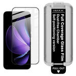 IMAK  Tempered Glass For Oppo A6 Pro 5G  /  4G  /  Reno13 5G (Global)  /  Reno14 5G (Global) Full Screen Protector Full Glue Film with Dust-free Installation Tool (Fingerprint Unlock)