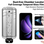 IMAK  Tempered Glass For Oppo A6 Pro 5G  /  4G  /  Reno13 5G (Global)  /  Reno14 5G (Global) Full Screen Protector Full Glue Film with Dust-free Installation Tool (Fingerprint Unlock)