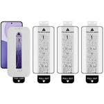 IMAK 3Pcs For Oppo Reno14 Pro 5G (Global) Tempered Glass Full Screen Protector Full Glue Film with Dust-free Installation Tool (Fingerprint Unlock)