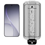 IMAK Härdat Glas För Oppo Reno15 Pro Max 5G (Global) / Reno15 Pro 5G (Kina) Helskärmsskydd Helhäftande Film med Dammfritt Monteringsverktyg (Fingeravtryckslåsning)