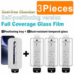 IMAK 3 st för Oppo Find X9s 5G / Find X9 5G härdat glas helskärmsskydd helhäftad film med dammfritt installationsverktyg (fingeravtryckslåsning)
