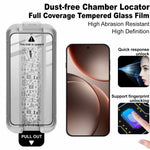 IMAK För Oppo Find X9 Pro 5G Härdat Glas Helskärmsskydd Helhäftande Film med Dammfritt Installationsverktyg (Fingeravtryckslåsning)