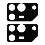 2Pcs For Honor Win RT 5G Full Coverage Camera Lens Protector Silk Printing Tempered Glass Lens Film 3D Arc Edge
