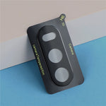 2Pcs For Honor 500 5G Full Coverage Camera Lens Protector Silk Printing Tempered Glass Lens Film 3D Arc Edge