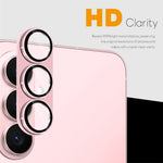 NORTHJO Samsung Galaxy S26+ Kameralinsskydd Matt Metall/Glas - Rosa