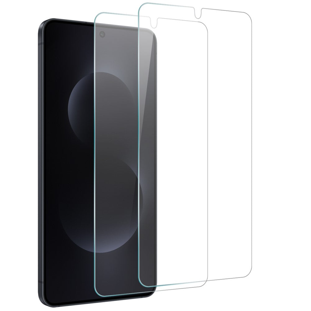 NORTHJO 2Pcs A++ For Samsung Galaxy S26 Tempered Glass Screen Protector 0.15mm 2.5D Film (Support Fingerprint Unlock , NOT Complete Covering)