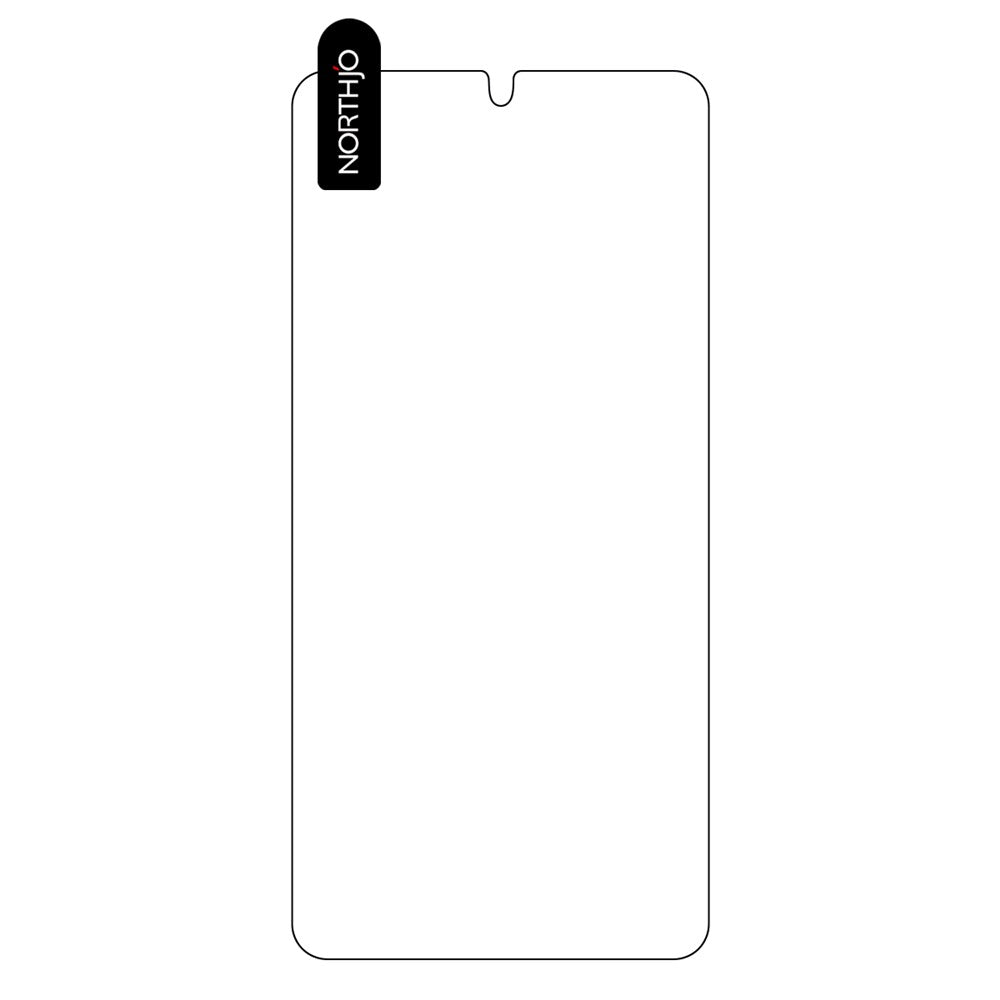 NORTHJO 2 stk. A++ hærdet glas-skærmbeskyttelse til Samsung Galaxy S26, 0,15 mm 2,5D-film (understøtter fingeraftryksoplåsning, ikke fuld dækning)