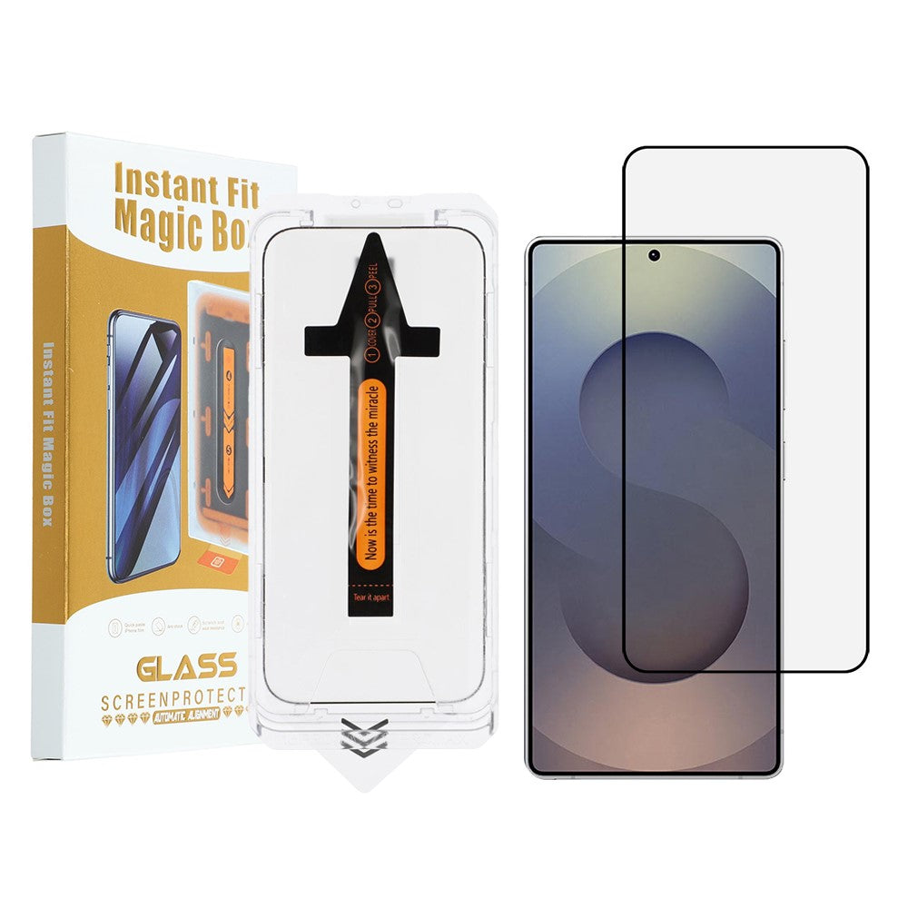 For Samsung Galaxy S26 Ultra Full Screen Protector HD Clear High Aluminium Silicon Glass Film with Dust Removal Tool (Fingerprint Unlock)