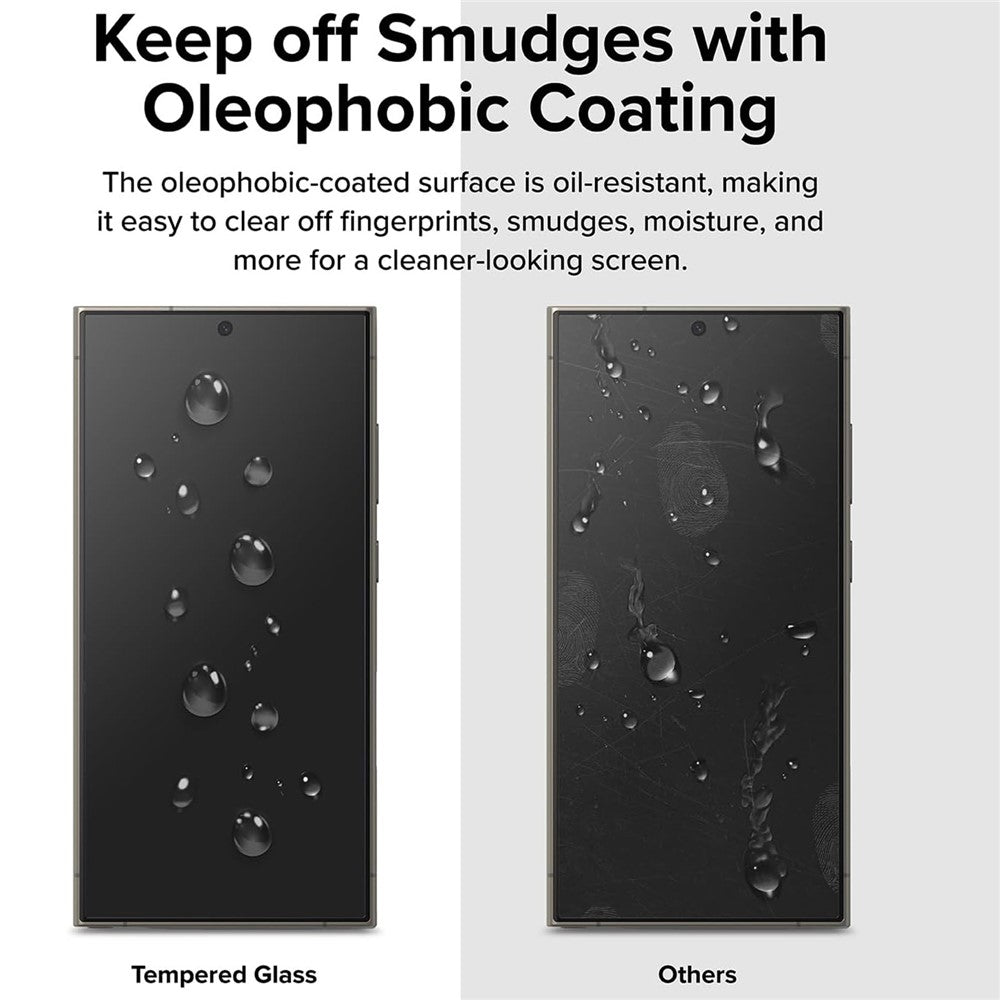 Samsung Galaxy S26 Helskärmsskydd HD Klar Hög Aluminium Silikon Glasfilm med Dammborttagningsverktyg (Fingeravtryckslåsning)