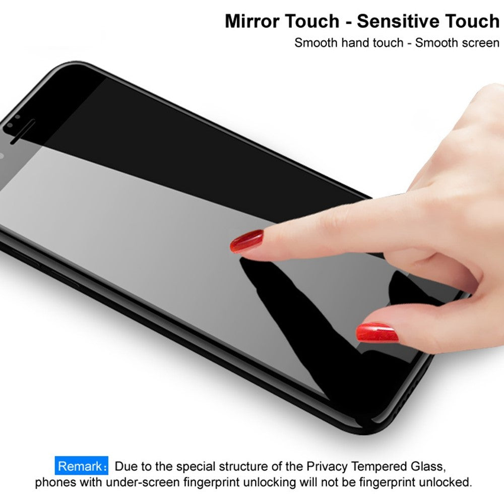 IMAK For Xiaomi Redmi Note 15 Pro 4G (Global) Anti Spy Screen Protector Full Cover Side Glue Tempered Glass Film