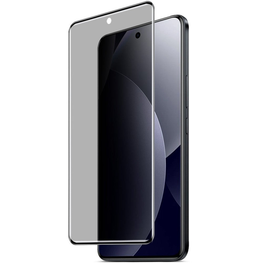 IMAK anti-spion-skærmbeskytter til Xiaomi Redmi Note 15 Pro 4G (Global), fulddækkende sidebeskyttelse med klæbemiddel og hærdet glasfilm