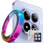 ENKAY HAT PRINCE För Xiaomi Redmi Note 15 Pro 5G (Global) / Xiaomi Redmi Note 15 Pro+ 5G (Global) / Xiaomi Poco M8 Pro 5G Kameralinsskydd Metallring Linsfilm
