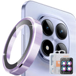 ENKAY HAT PRINCE För Xiaomi Redmi Note 15 Pro 5G (Global) / Xiaomi Redmi Note 15 Pro+ 5G (Global) / Xiaomi Poco M8 Pro 5G Kameralinsskydd Metallring Linsfilm