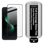 IMAK 3Pcs For Huawei nova 15 5G Tempered Glass Full Screen Protector Full Glue Film with Dust-free Installation Tool (Fingerprint Unlock)