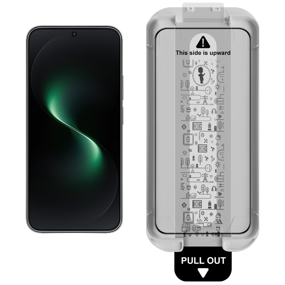 IMAK 3Pcs For Huawei nova 15 5G Tempered Glass Full Screen Protector Full Glue Film with Dust-free Installation Tool (Fingerprint Unlock)