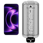 IMAK för Xiaomi 17 Ultra 5G / 17 Ultra av Leica härdat glas helskärmsskydd helhäftad film med dammfritt installationsverktyg (fingeravtryckslåsning)