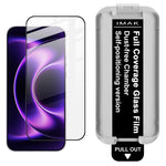IMAK 3Pcs For Xiaomi 17 Ultra 5G / 17 Ultra by Leica Tempered Glass Full Screen Protector Full Glue Film with Dust-free Installation Tool (Fingerprint Unlock)