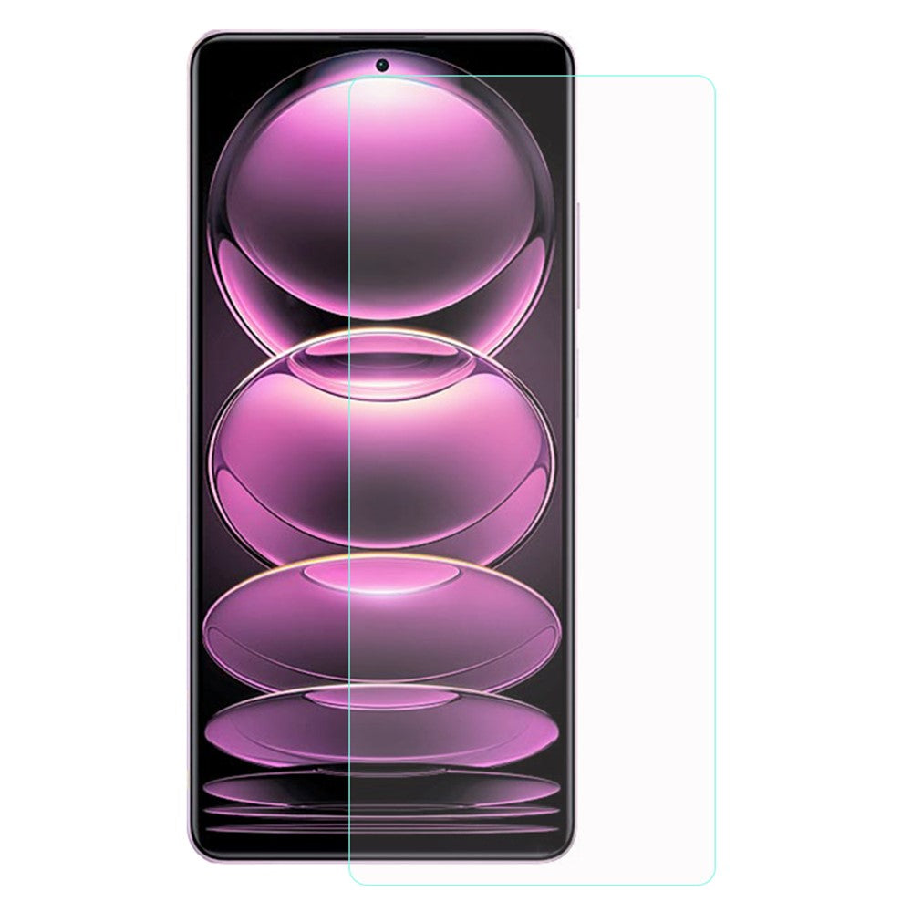 AMORUS För Xiaomi Redmi Note 12 Pro 5G / Note 12 Pro Speed 5G / Poco X5 Pro 5G Ultraklart skärmskydd 2.5D Arc Edge 9H hårdhet Reptålig skärmfilm av hög aluminium-kiselglas