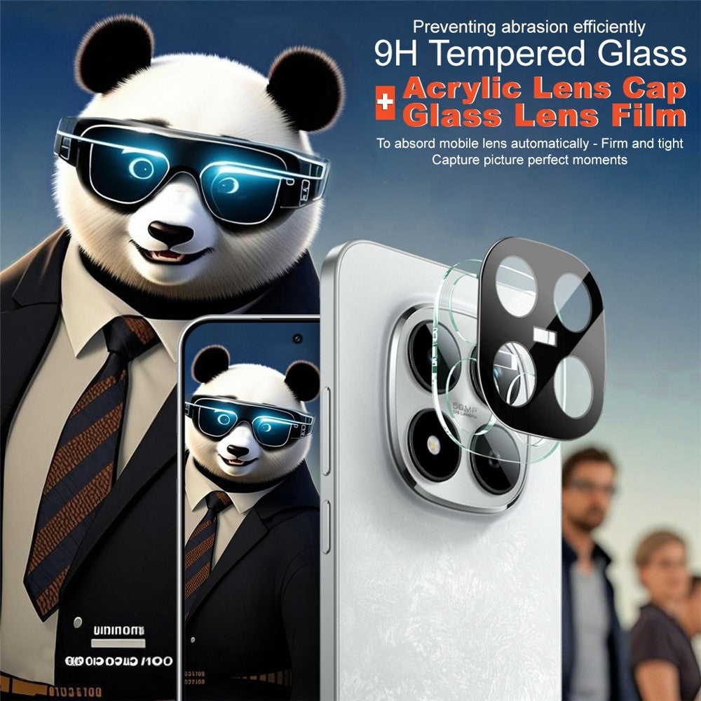 IMAK For Xiaomi Redmi Note 15 Pro 4G (Global) Camera Lens Protector Tempered Glass HD Clear Full Cover Lens Film