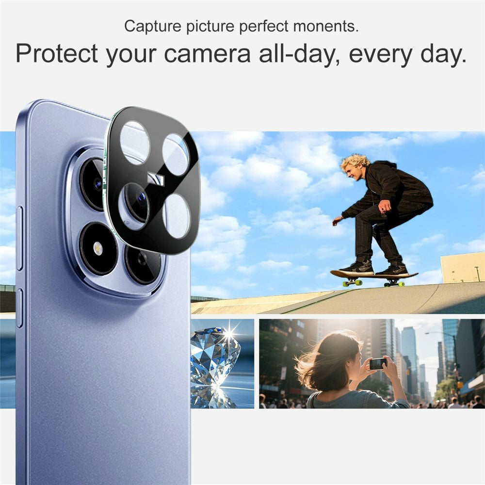 IMAK For Xiaomi Redmi Note 15 Pro 4G (Global) Camera Lens Protector Tempered Glass HD Clear Full Cover Lens Film