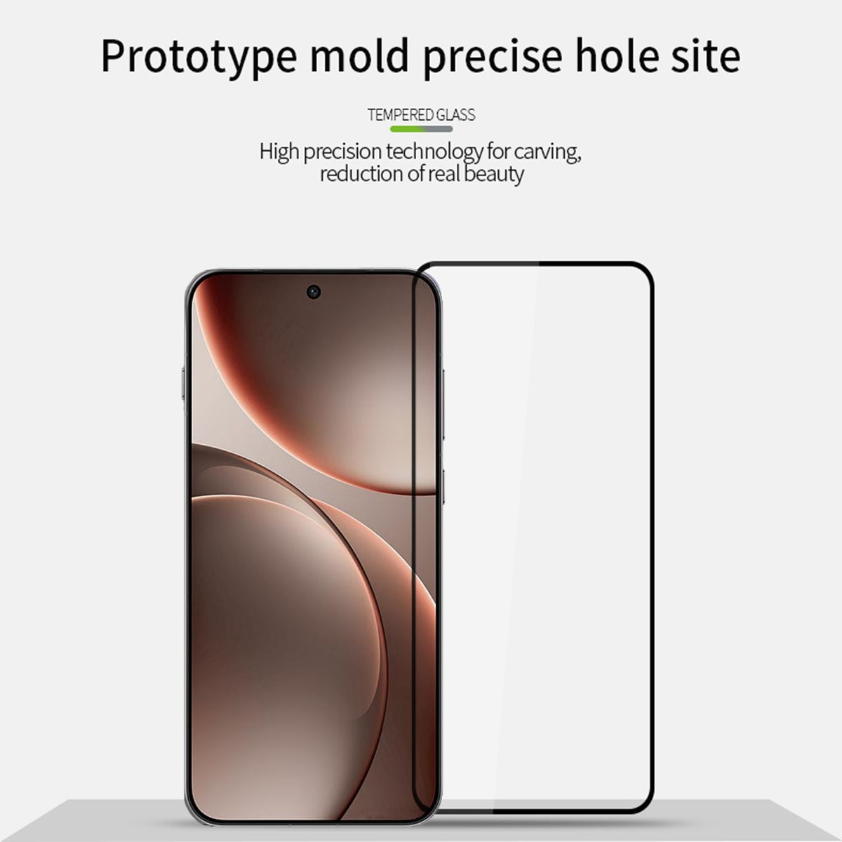 MOFI For Honor Magic8 5G / Oppo Find X9 5G Screen Protector  9H Full Glue Full Coverage High Aluminum-Silicon Glass Film