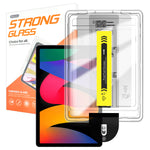 For Xiaomi Redmi Pad SE Screen Protector Arc Edge Tempered Glass Film with Auto Dust-free Installation Tool (NOT Complete Covering)