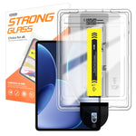 For Oppo Pad 4 Pro Screen Protector Arc Edge Tempered Glass Film with Auto Dust-free Installation Tool (NOT Complete Covering)