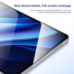 For Oppo Pad 4 Pro Screen Protector Arc Edge Tempered Glass Film with Auto Dust-free Installation Tool (NOT Complete Covering)