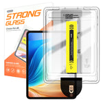 For Oppo Pad Air 2 Screen Protector Arc Edge Tempered Glass Film with Auto Dust-free Installation Tool (NOT Complete Covering)