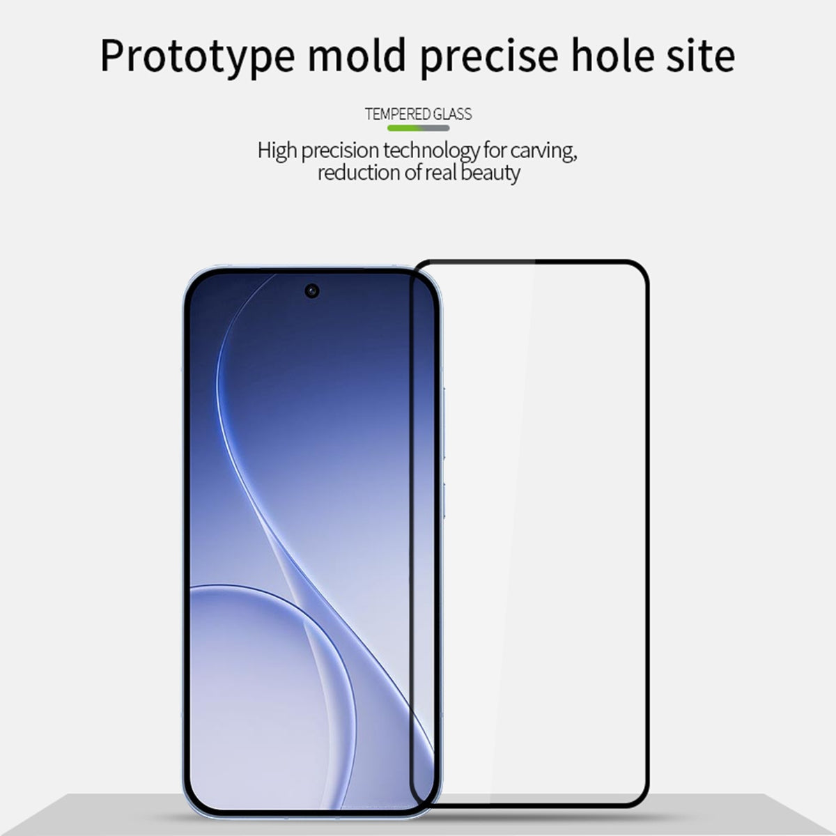 PINWUYO För Oppo Reno15 F 5G Härdat Glas Film JK Series-2 9H Heltäckande Skärmskydd