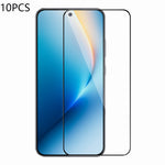 RURIHAI 10Pcs For Honor Win 5G  /  Win RT 5G High Aluminium-Silicon Glass Film Full Glue 0.26mm 2.5D Full Screen Protector