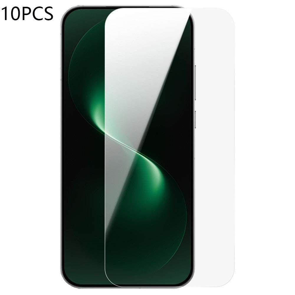 RURIHAI 10 st. för Huawei Nova 15 Pro 5G skärmskydd 0,26 mm 2,5D heltäckande högaluminiumkiselglasfilm (inte heltäckande)