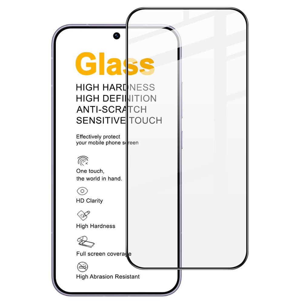 IMAK Pro+ Series For Honor Magic8 Pro Air 5G Screen Protector Full Coverage Tempered Glass Film (Fingerprint Unlock)