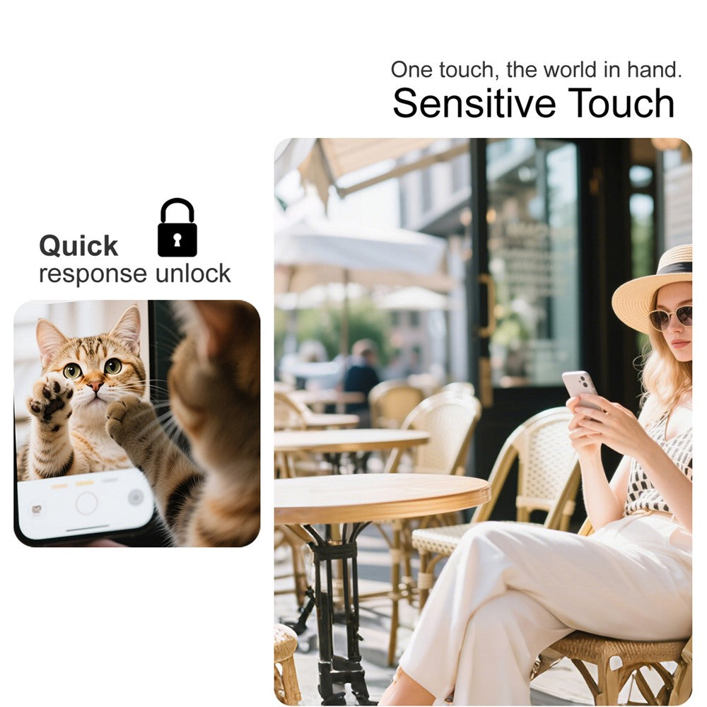 IMAK Pro+ Series For Honor Magic8 Pro Air 5G Screen Protector Full Coverage Tempered Glass Film (Fingerprint Unlock)