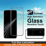 IMAK For Honor Magic8 RSR Porsche Design 5G Full Screen Protector 3D Curved Full Glue Tempered Glass Film with Positioning Frame (Fingerprint Unlock)