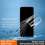 IMAK Hydrogel Film 4th For Honor Magic8 RSR Porsche Design 5G Helskärmsskydd Ultraklar Helklibbig Mjuk TPU-Film (Fingeravtryckslåsning)