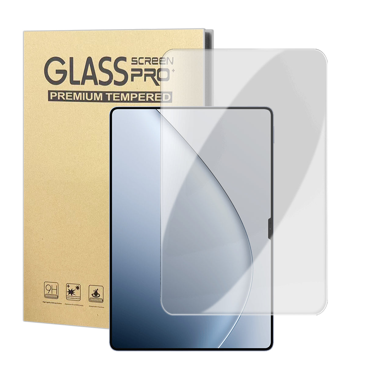 For Xiaomi Pad 7 Ultra High Definition Screen Protector Arc Edge Anti Fingerprint Tempered Glass Film (NOT Complete Covering)