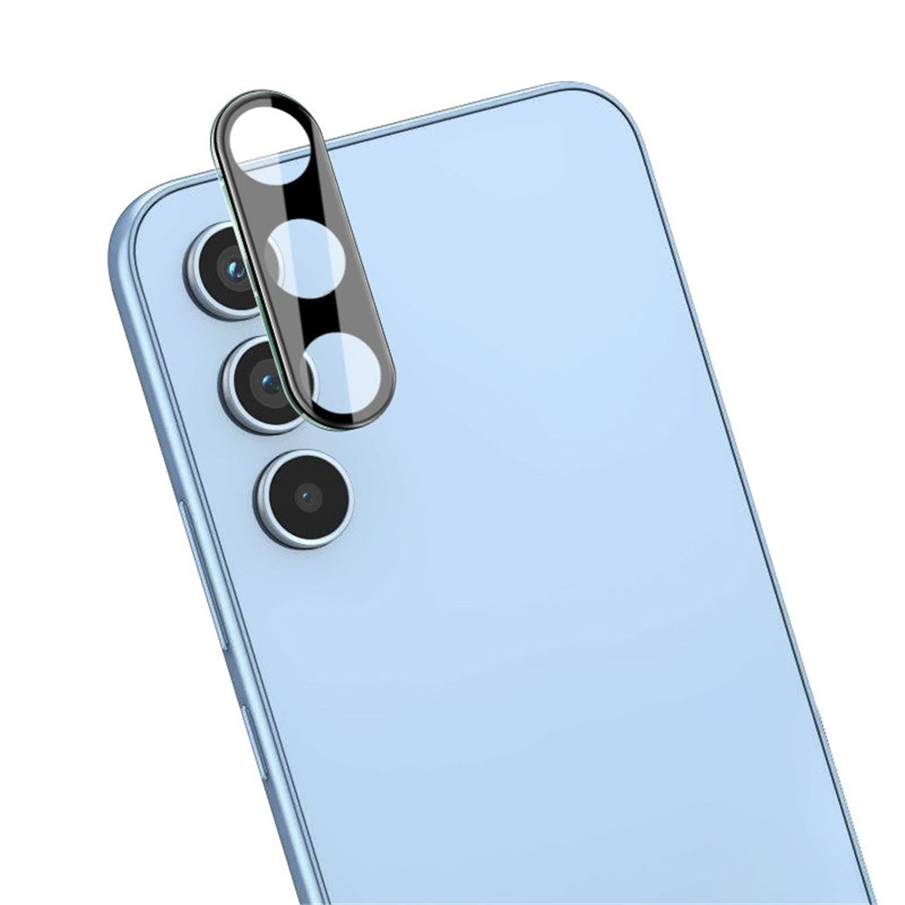 IMAK För Samsung Galaxy A54 5G Klar Härdad Glaslinsfilm + Akryllinsskydd Fingeravtryckssäkert Kameralinsskydd (Svart Version)