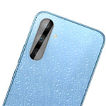 IMAK För Samsung Galaxy A54 5G Klar Härdad Glaslinsfilm + Akryllinsskydd Fingeravtryckssäkert Kameralinsskydd (Svart Version)