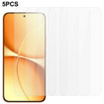 5Pcs For Xiaomi Poco X8 Pro Max 5G / Redmi Turbo 5 Max 5G Front Screen Protector 0.3mm 2.5D Tempered Glass Film, Not Full Covering