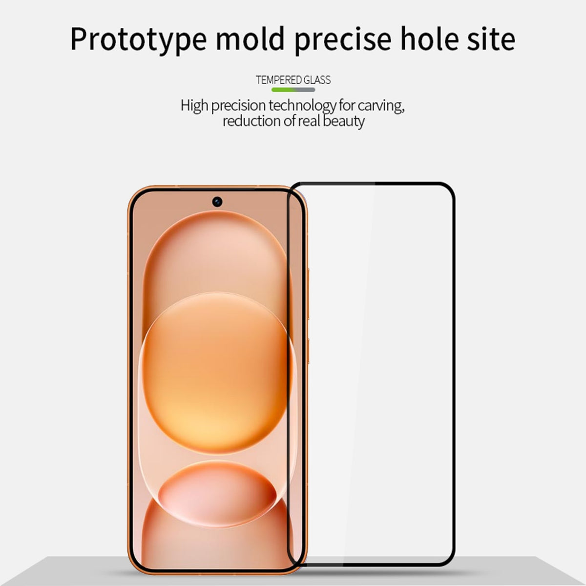 MOFI For Honor Magic8 Pro Air 5G Screen Protector  9H Full Glue Full Coverage High Aluminum-Silicon Glass Film