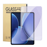 For Oppo Pad 4 Pro Screen Protector Purple Light Eye Protection Anti Fingerprint Tempered Glass Film (NOT Complete Covering)