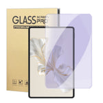 For Honor Pad 9 Pro Screen Protector Purple Light Eye Protection Anti Fingerprint Tempered Glass Film (NOT Complete Covering)