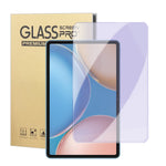 For Honor Tablet V7 Screen Protector Purple Light Eye Protection Anti Fingerprint Tempered Glass Film (NOT Complete Covering)