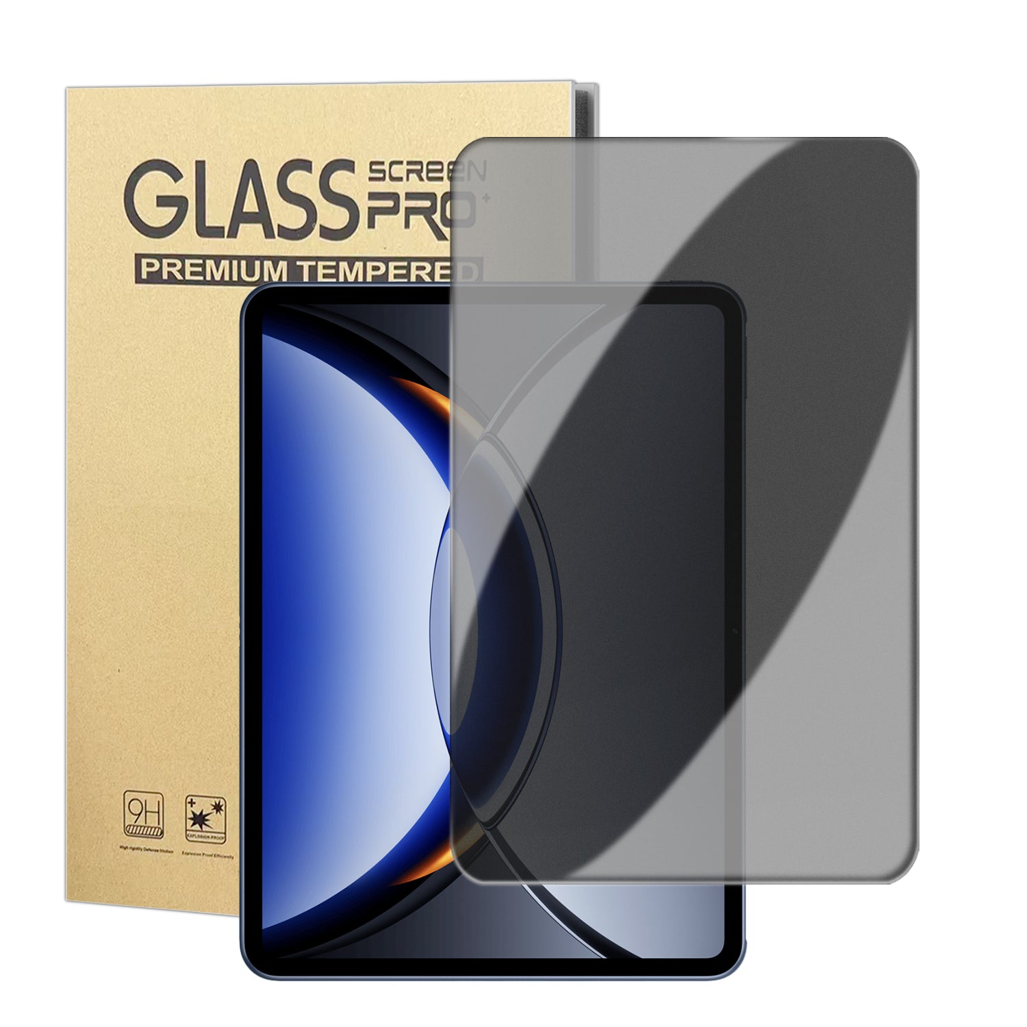 Oppo Pad 3 Pro Anti-Spy Sekretess Skärmskydd Anti-Fingeravtryck Härdat Glas Film (EJ Heltäckande Täckning)
