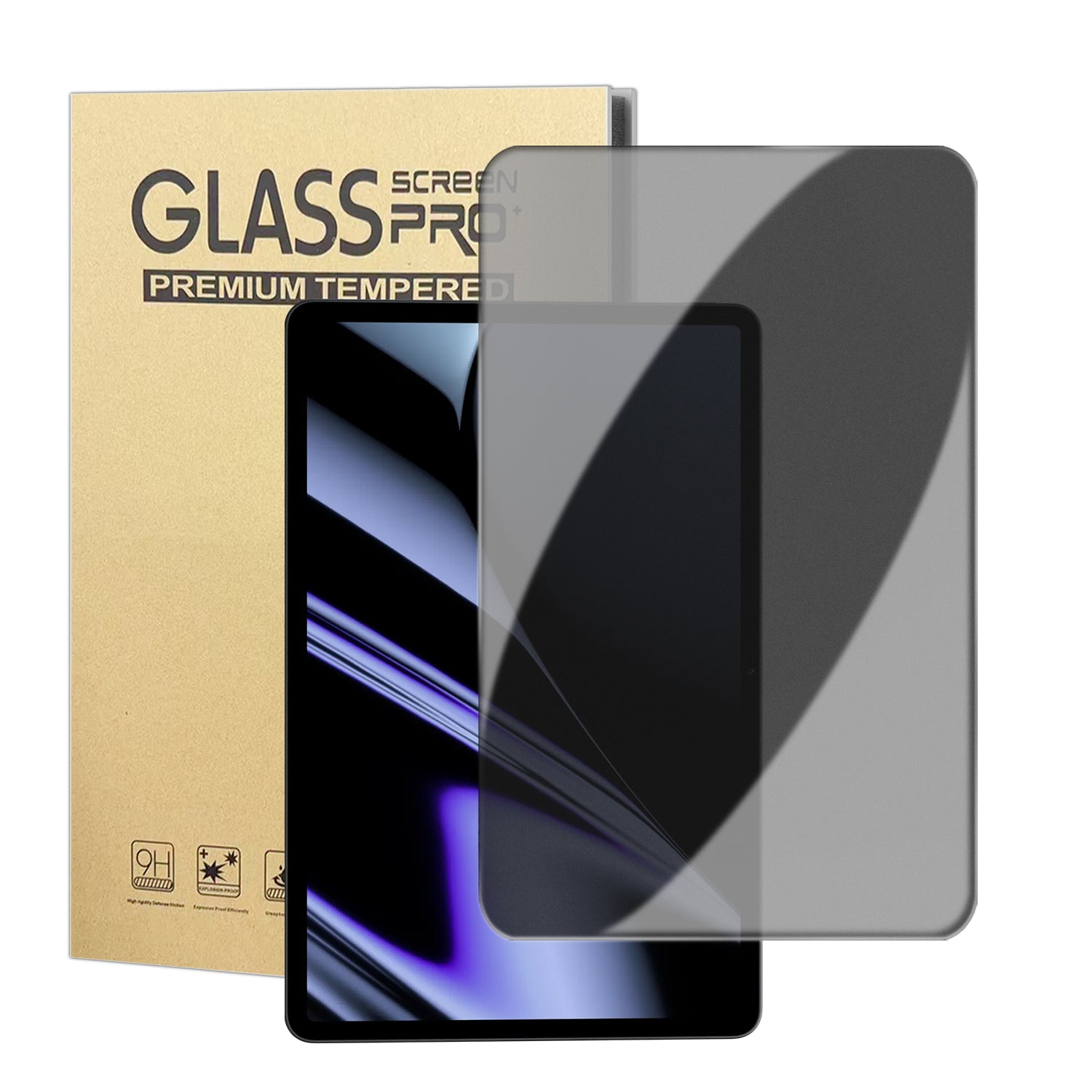 Oppo Pad Anti Spy Privacy Skärmskydd Anti-fingeravtryck Härdat Glas Film (EJ Heltäckande Täckning)