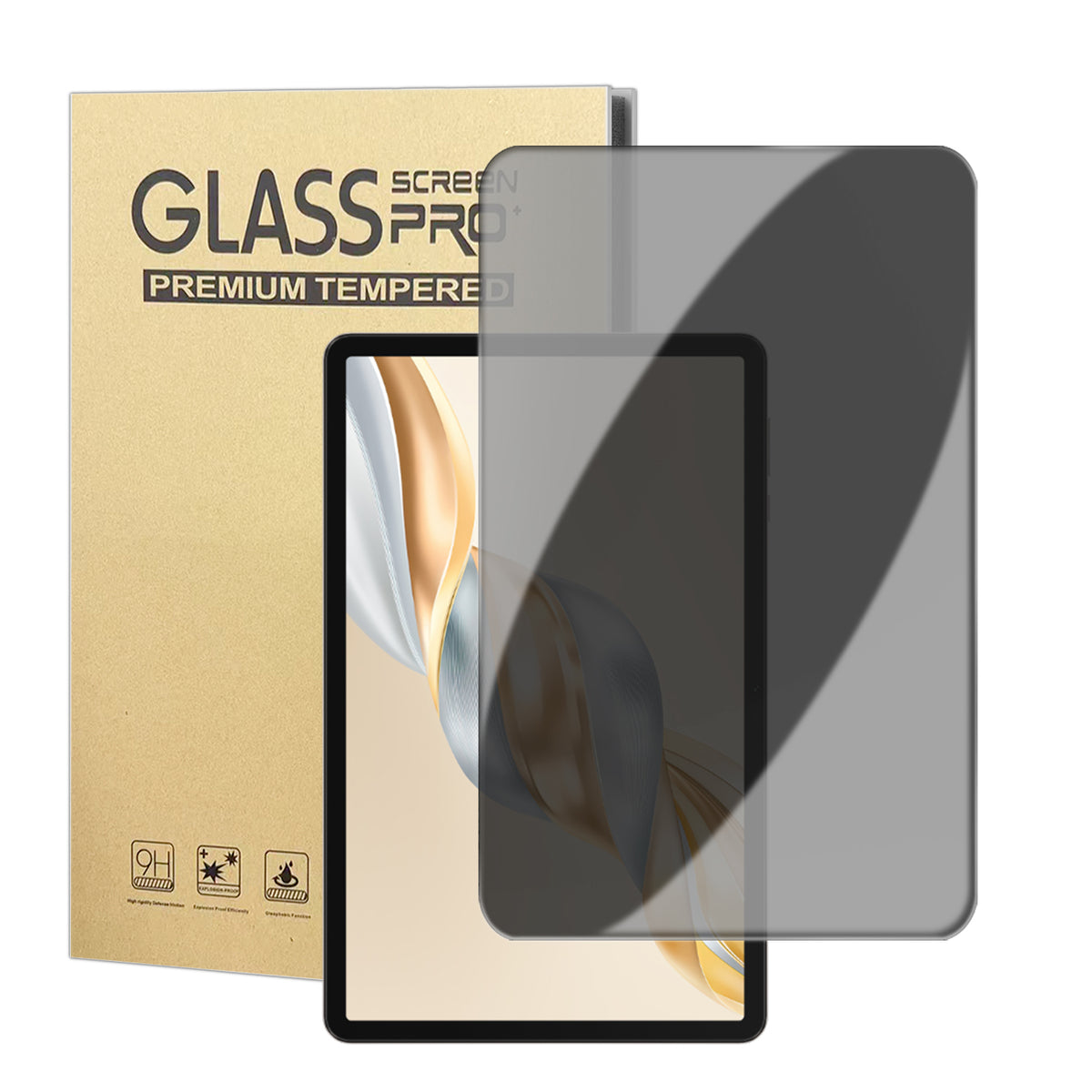Honor Pad X9 Pro-privatlivsskærmbeskyttelse, anti-fingeraftryk, hærdet glasfilm (IKKE fuld dækning)